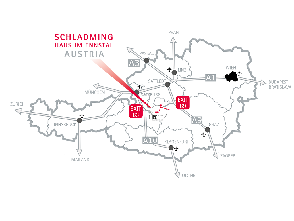 Anfahrt Mid Europe